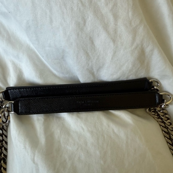 Saint Laurent Envelope Bag - Small, Black - Picture 4 of 11